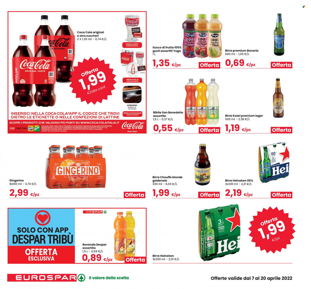 Volantino Eurospar - 7/4/2022 - 20/4/2022. Pagina 24