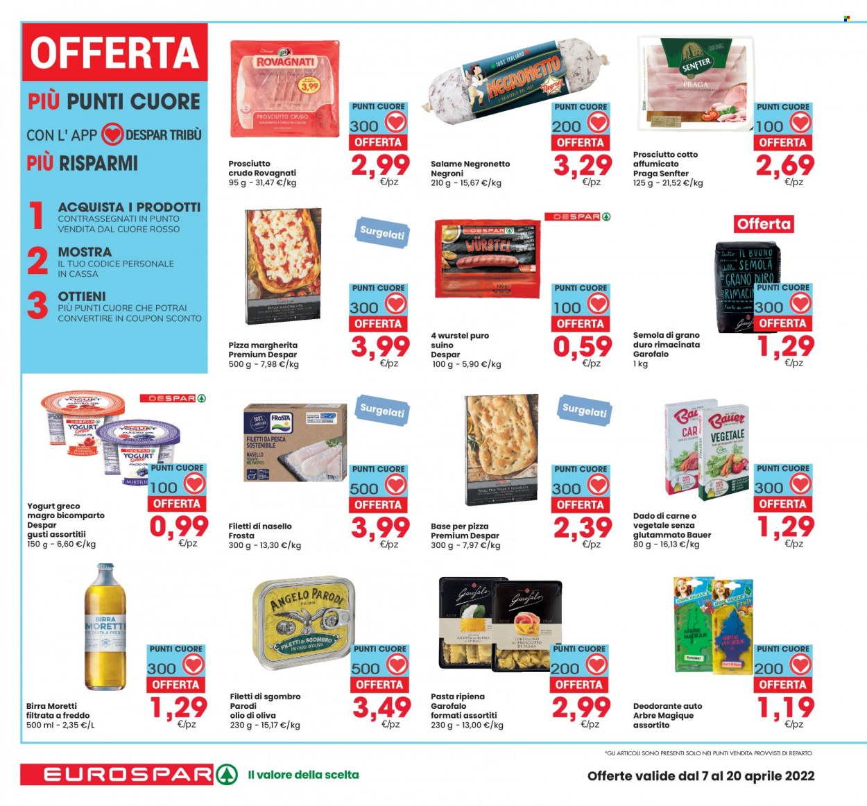 Volantino Eurospar - 7/4/2022 - 20/4/2022. Pagina 28