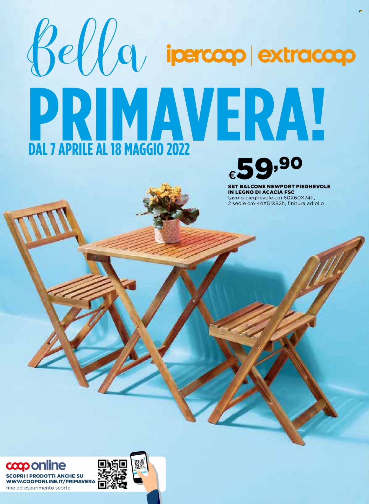 Volantino Coop - 7/4/2022 - 18/5/2022. Pagina 1