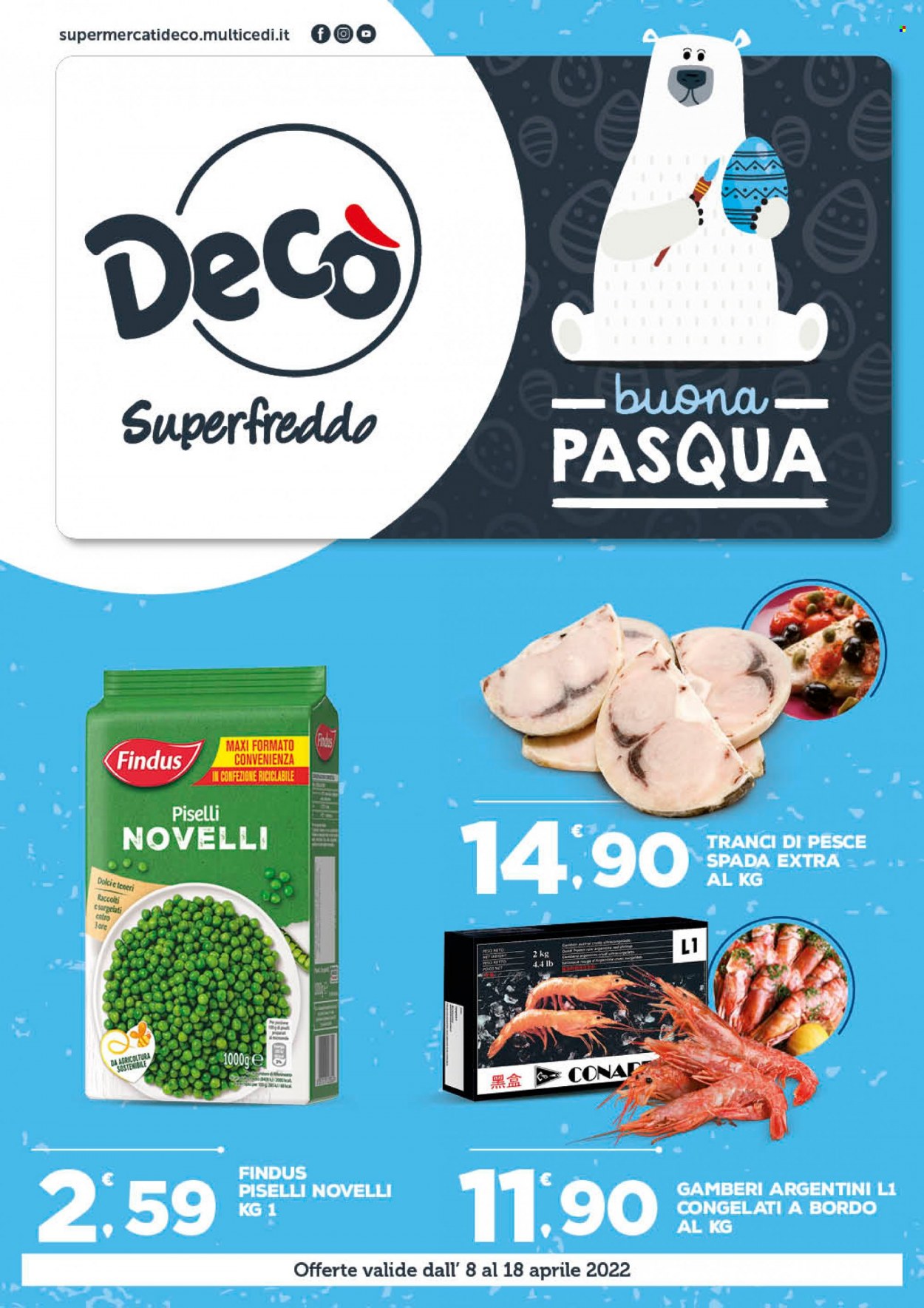 Volantino Deco - 8/4/2022 - 18/4/2022. Pagina 1