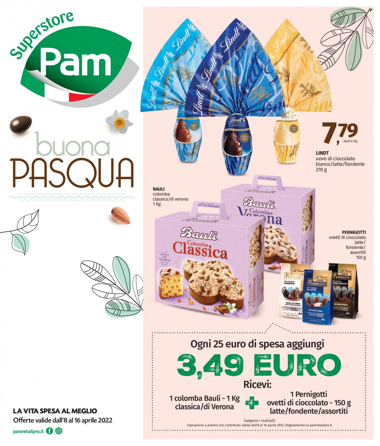 Volantino Pam Panorama - 8/4/2022 - 16/4/2022. Pagina 1