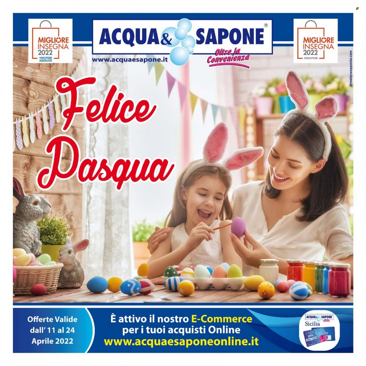 Volantino Acqua & Sapone - 11/4/2022 - 24/4/2022. Pagina 1