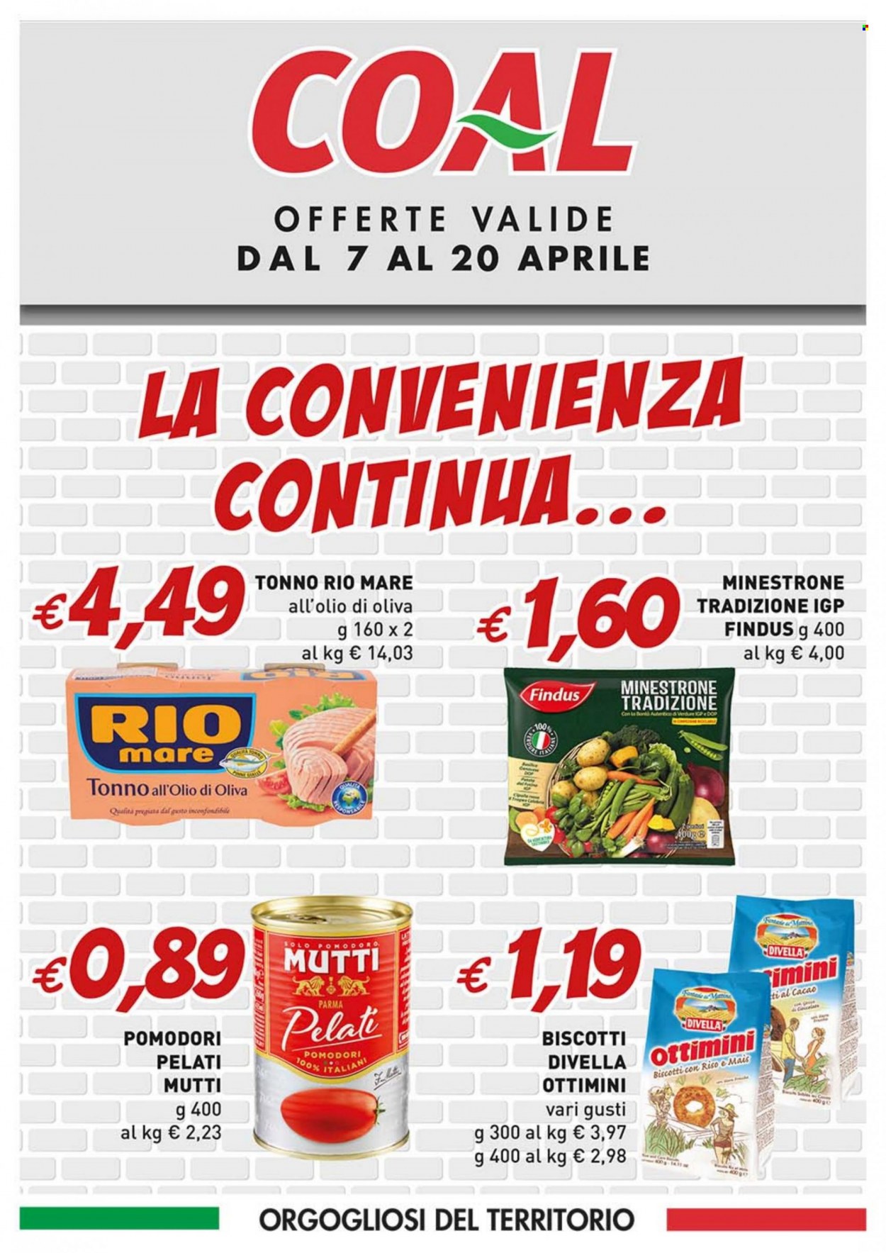 Volantino COAL - 7/4/2022 - 20/4/2022. Pagina 1