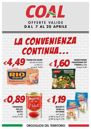Volantino COAL - 7/4/2022 - 20/4/2022.