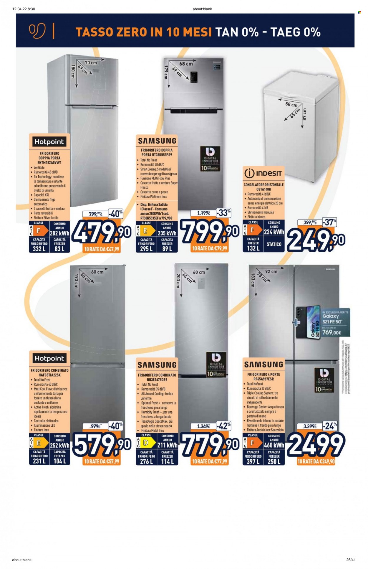 Volantino Unieuro - 11/4/2022 - 24/4/2022. Pagina 26