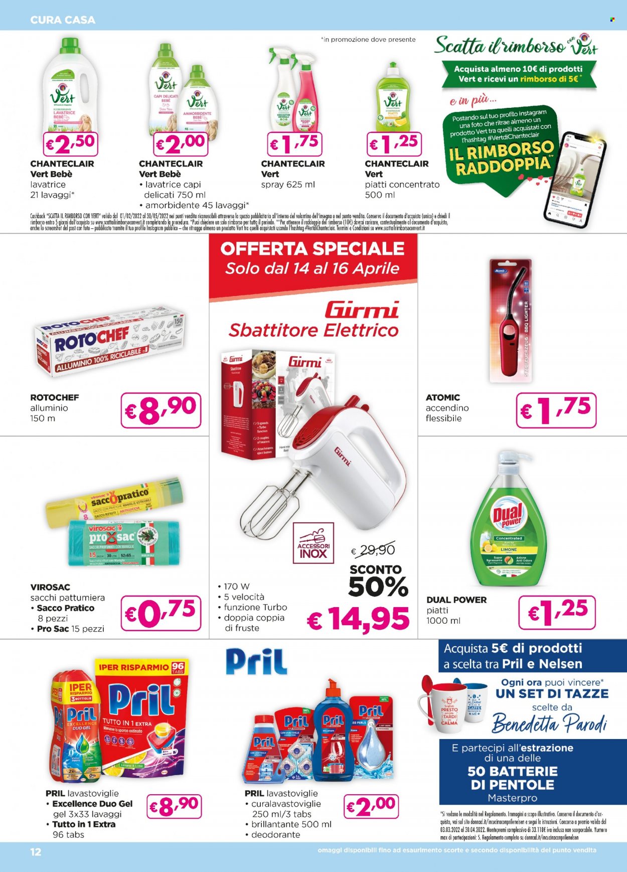 Volantino Acqua & Sapone - 14/4/2022 - 3/5/2022. Pagina 12