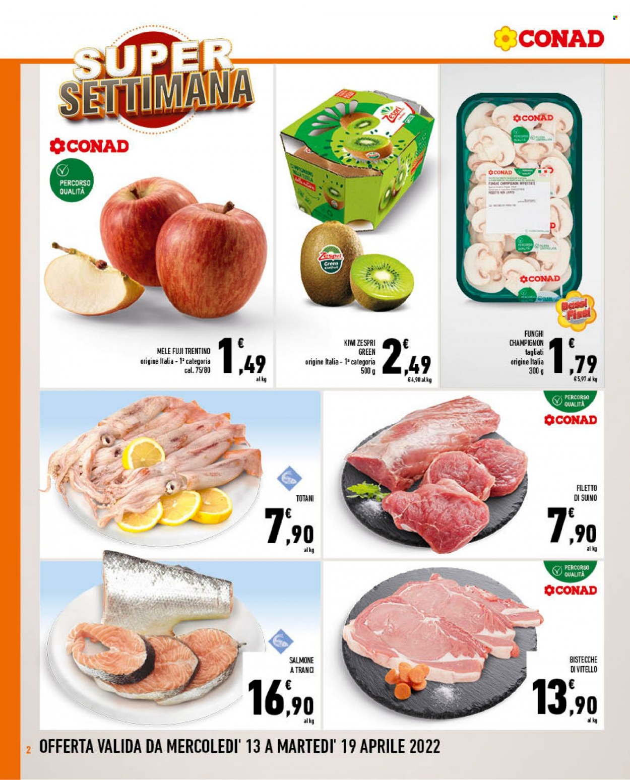 Volantino Conad - 13/4/2022 - 19/4/2022. Pagina 2