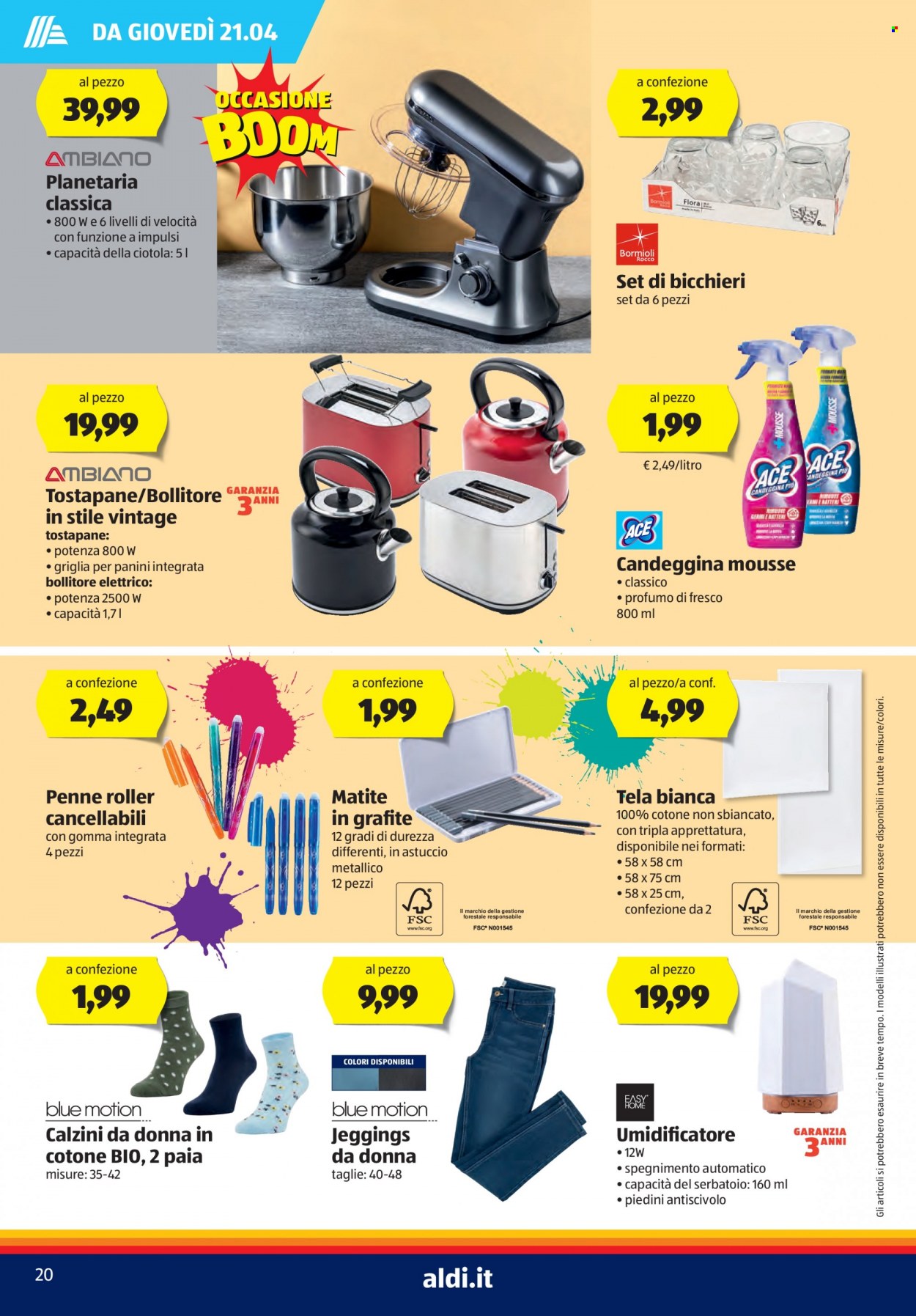 Volantino Aldi - 18/4/2022 - 24/4/2022. Pagina 20