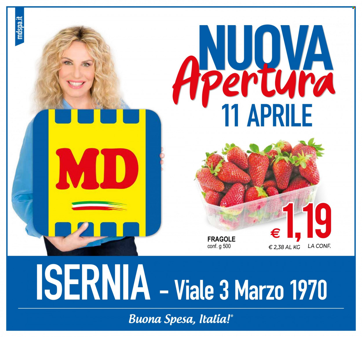 Leták MD Discount - 11.4.2022 - 19.4.2022. Strana 1