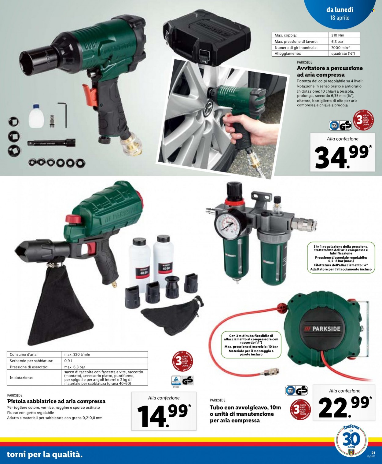 Volantino Lidl - 18/4/2022 - 24/4/2022. Pagina 21