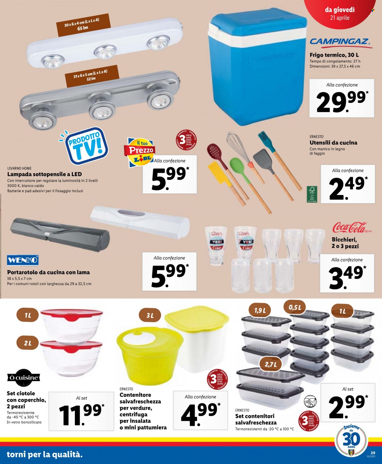 Volantino Lidl - 18/4/2022 - 24/4/2022. Pagina 29