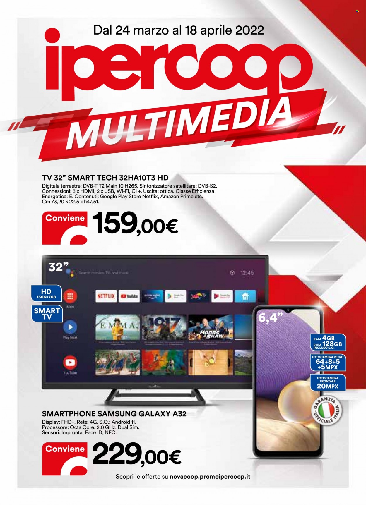 Volantino Coop - 24/3/2022 - 18/4/2022. Pagina 1