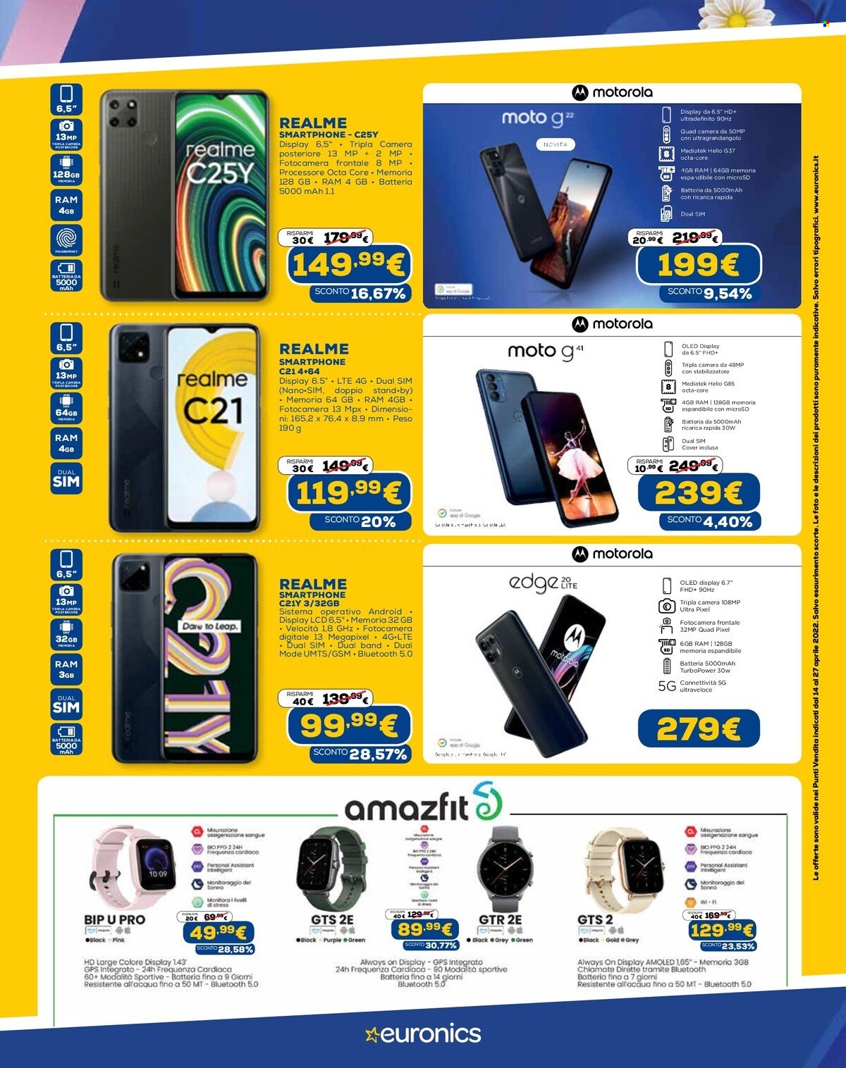 Volantino Euronics - 14/4/2022 - 28/4/2022. Pagina 14
