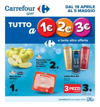 Volantino Carrefour - 19/4/2022 - 5/5/2022.