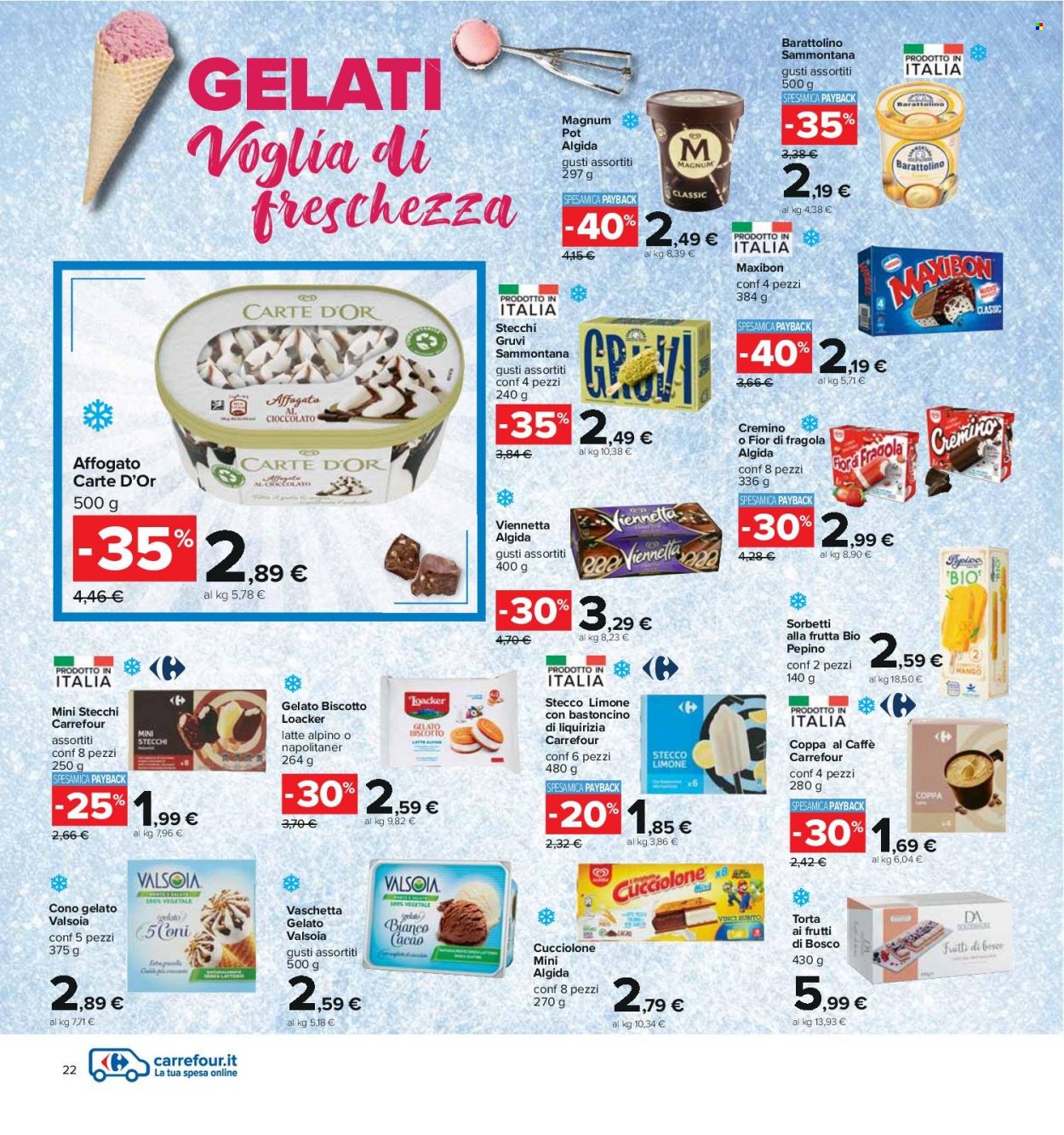 Volantino Carrefour - 19/4/2022 - 5/5/2022. Pagina 22