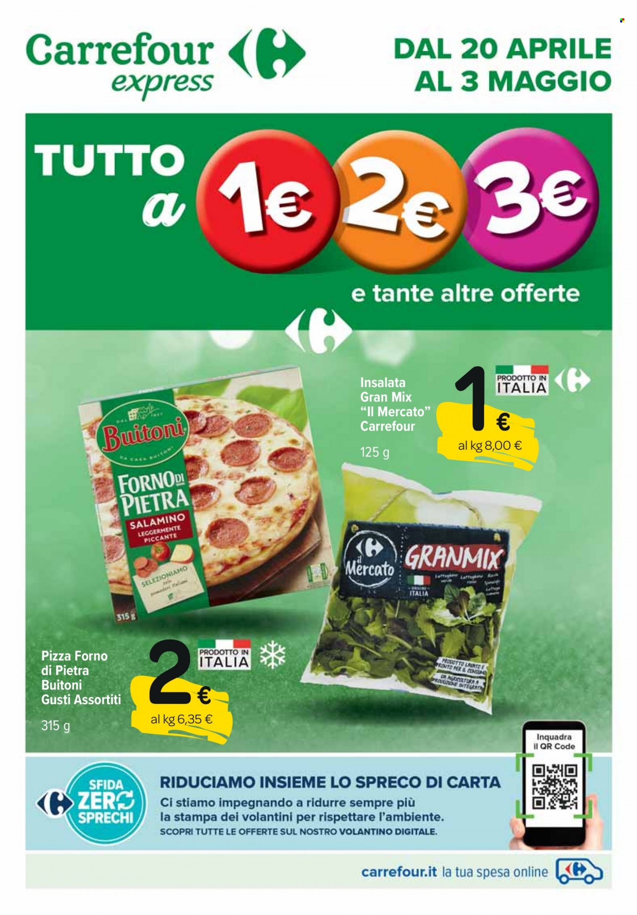 Leták Carrefour - 20.4.2022 - 3.5.2022. Strana 1