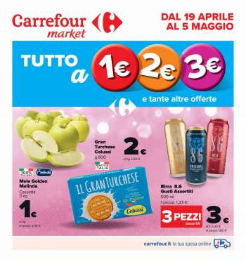 Volantino Carrefour - 19/4/2022 - 5/5/2022.