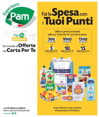 Volantino Pam Panorama - 19/4/2022 - 28/4/2022.