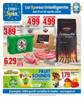 Volantino EuroSpin - 21/4/2022 - 30/4/2022.