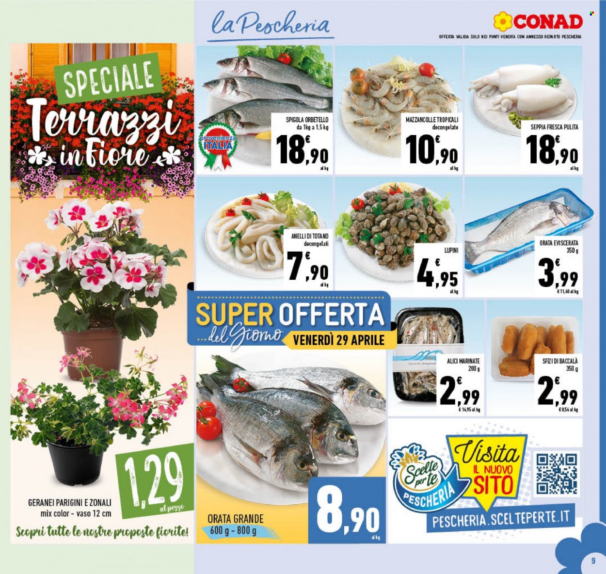 Volantino Conad - 20/4/2022 - 1/5/2022. Pagina 9