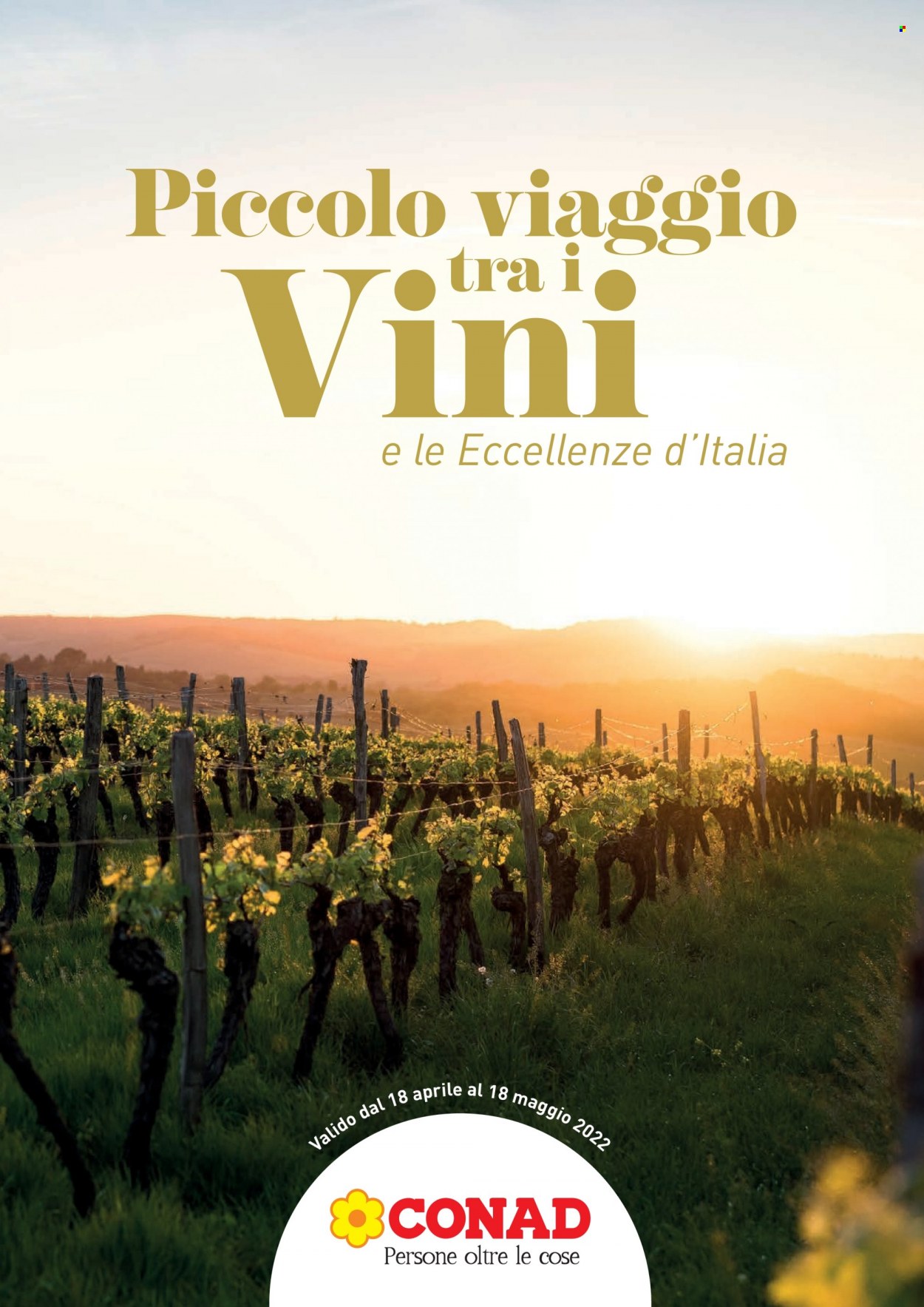 Volantino Conad - 18/4/2022 - 18/5/2022. Pagina 1