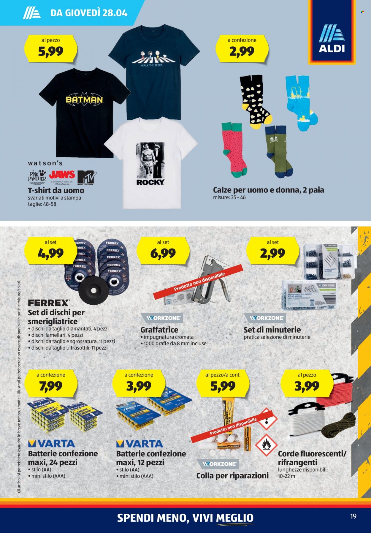 Volantino Aldi - 25/4/2022 - 1/5/2022. Pagina 19