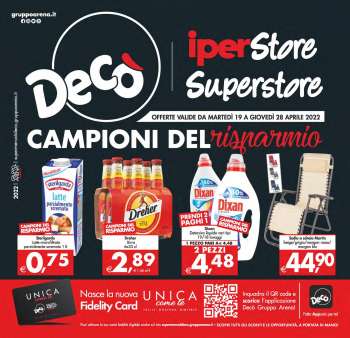 Volantino Deco - 19/4/2022 - 28/4/2022.