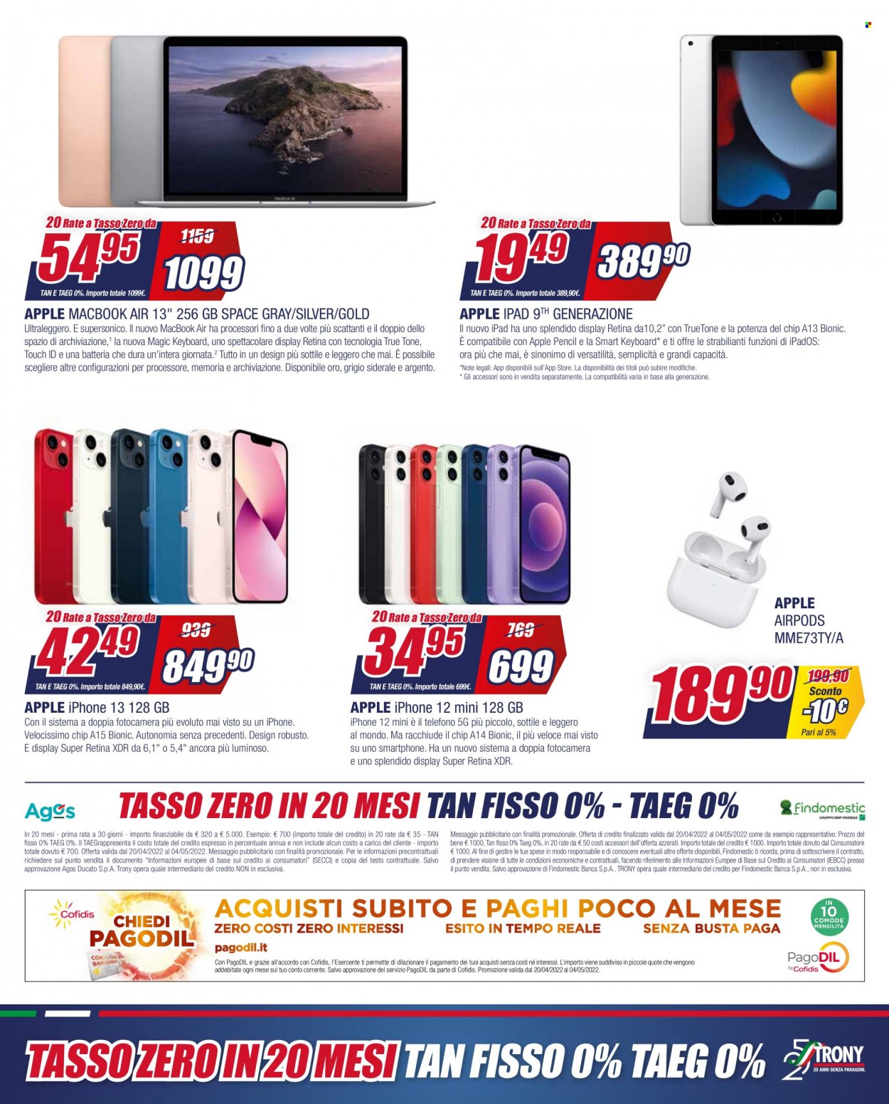 Volantino Trony - 20/4/2022 - 4/5/2022. Pagina 16