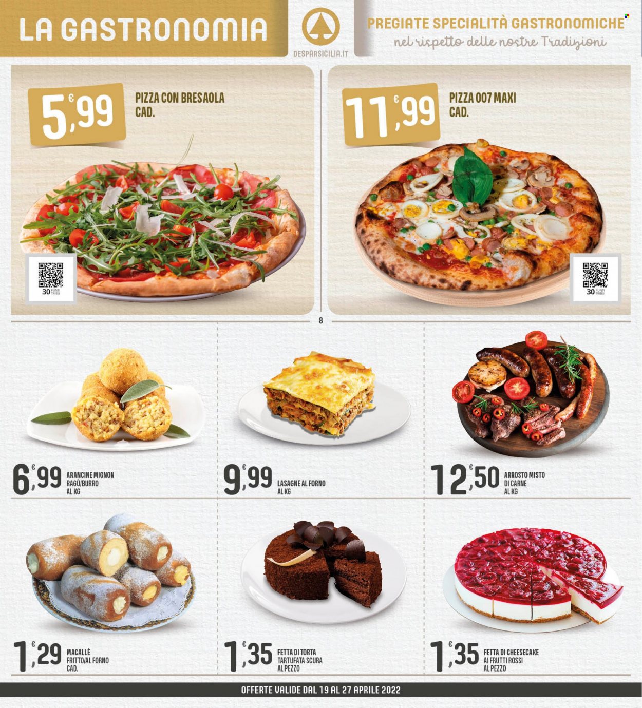 Volantino Eurospar - 19/4/2022 - 27/4/2022. Pagina 8