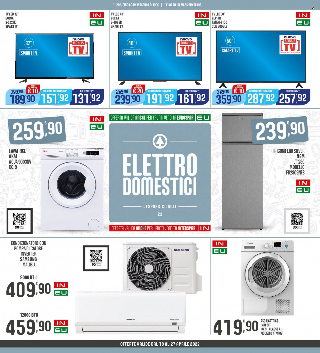 Volantino Eurospar - 19/4/2022 - 27/4/2022. Pagina 22