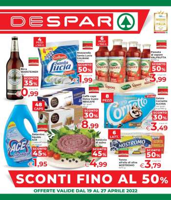 Volantino Despar - 19/4/2022 - 27/4/2022.