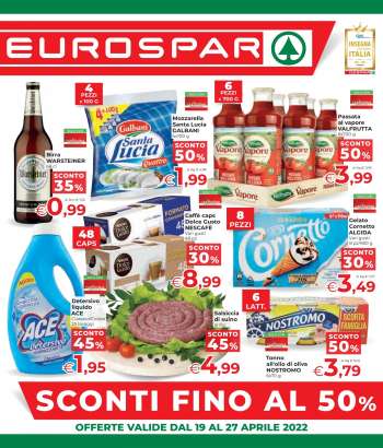 Volantino Eurospar - 19/4/2022 - 27/4/2022.