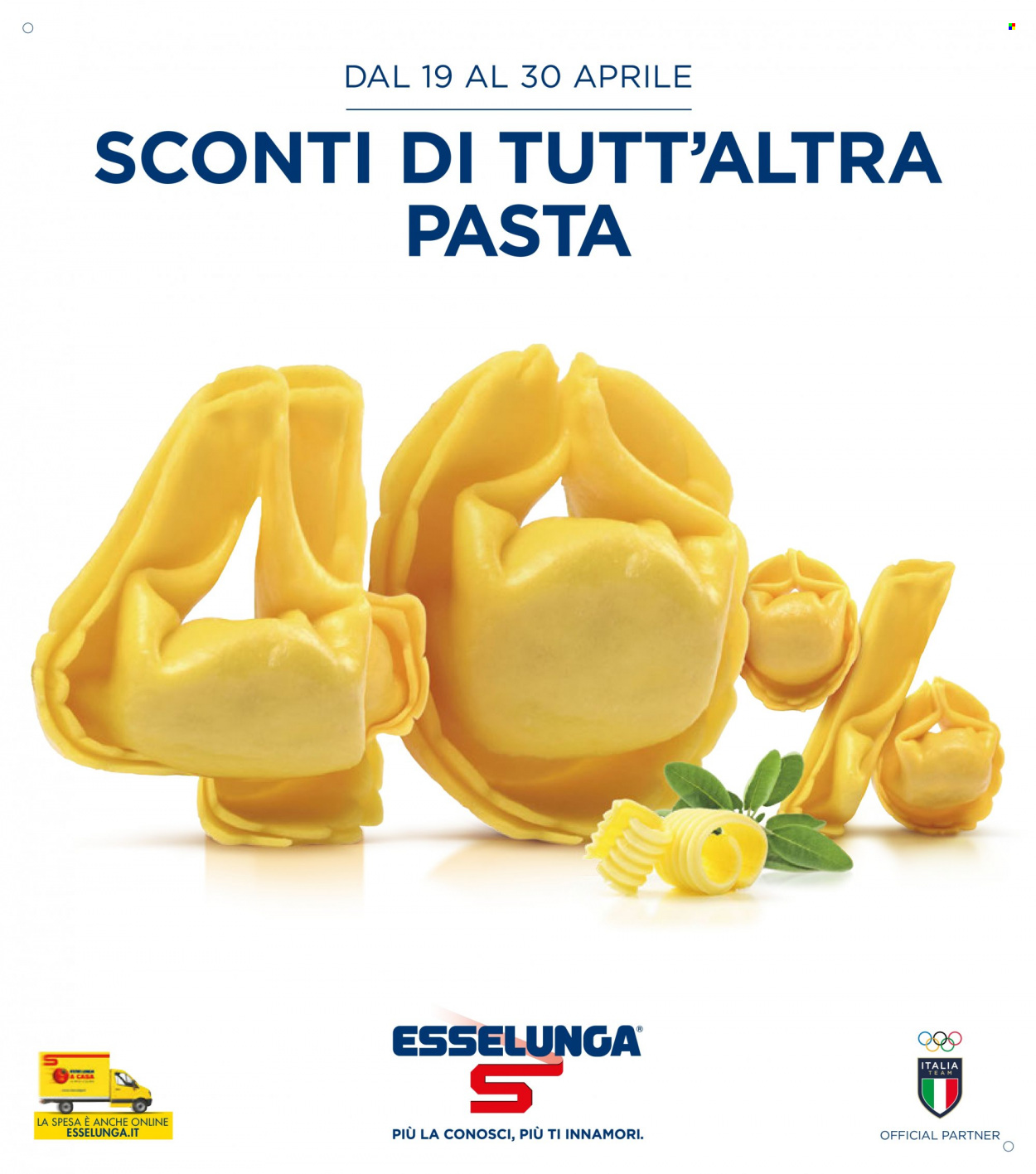 Volantino Esselunga - 19/4/2022 - 30/4/2022. Pagina 1