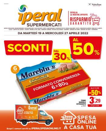 Volantino Iperal - 19/4/2022 - 27/4/2022.