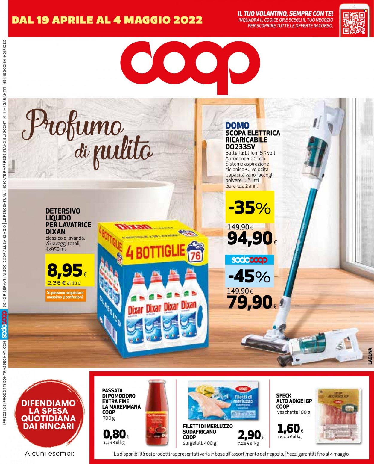 Leták Coop - 19.4.2022 - 4.5.2022. Strana 1
