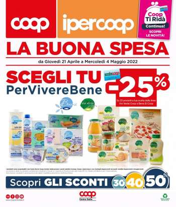 Volantino Coop - 21/4/2022 - 4/5/2022.
