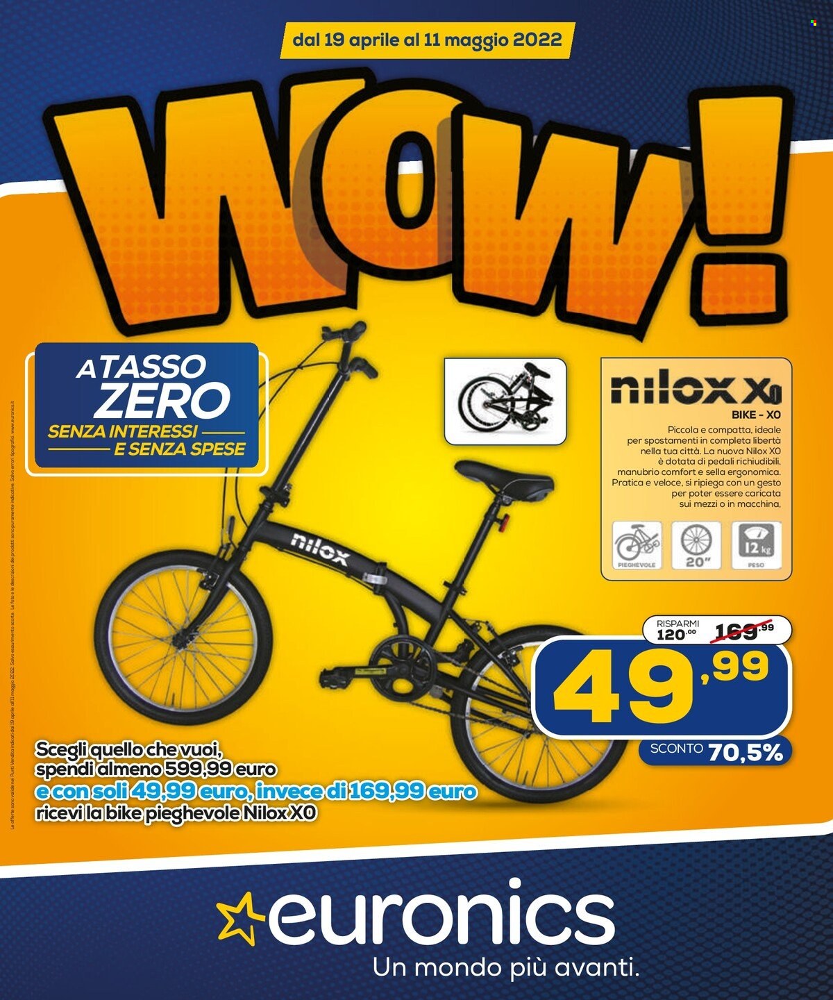 Volantino Euronics - 19/4/2022 - 11/5/2022. Pagina 1