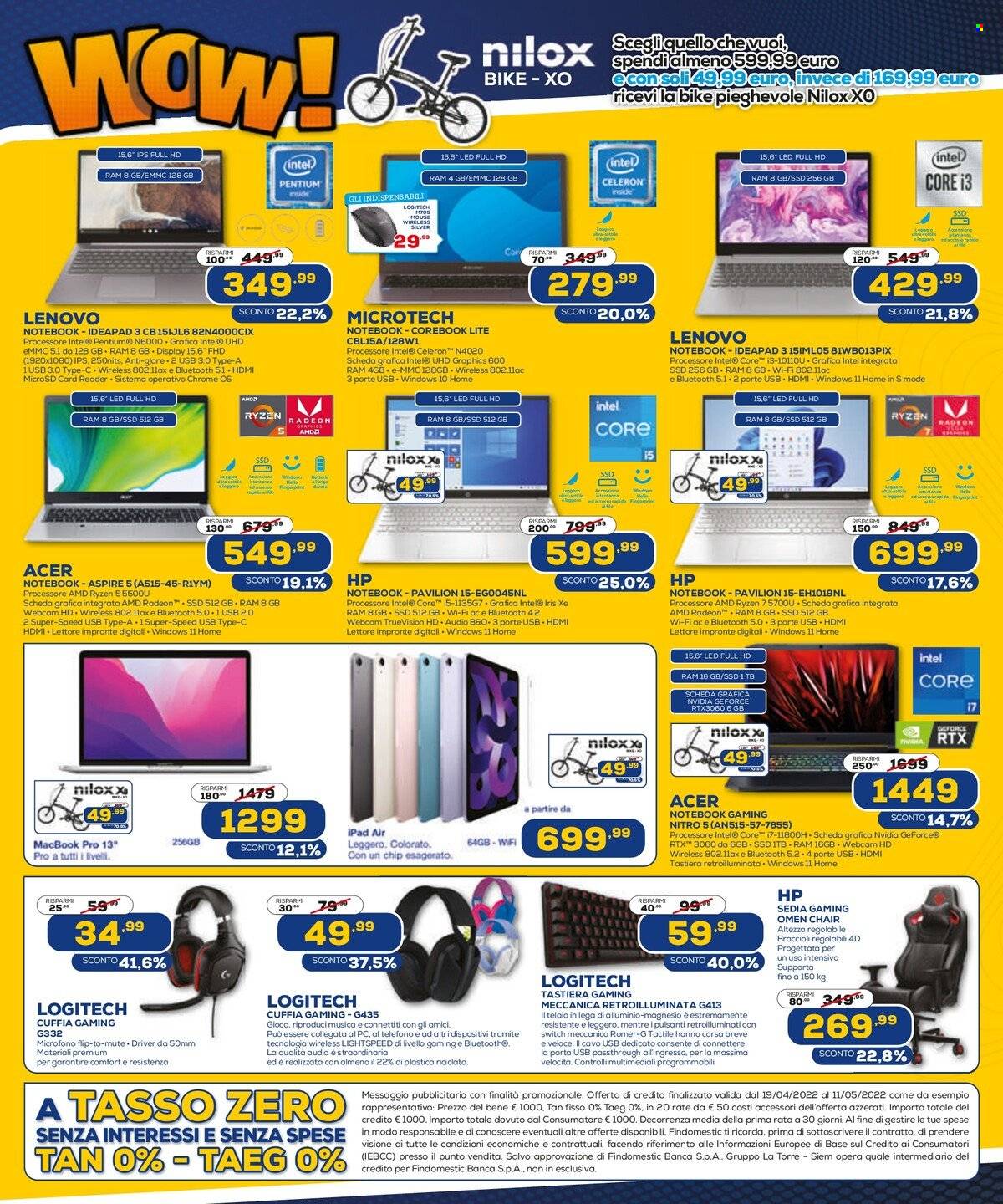 Volantino Euronics - 19/4/2022 - 11/5/2022. Pagina 9