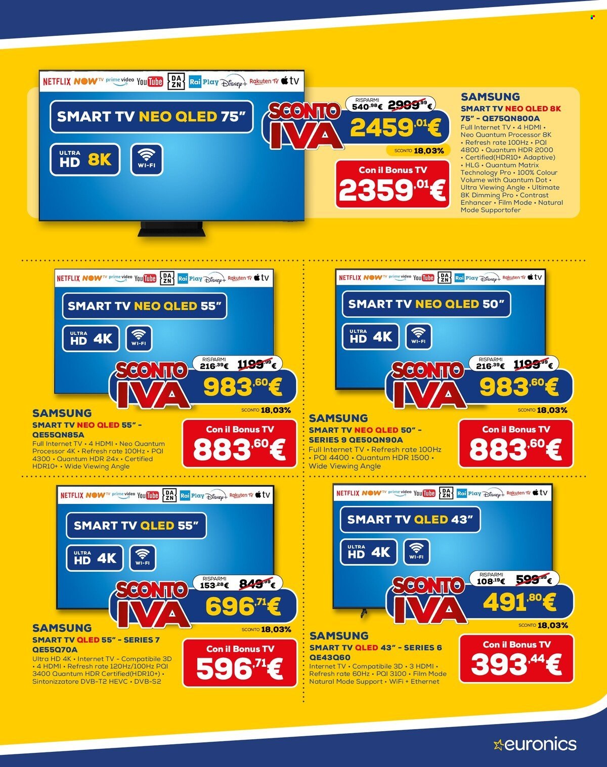 Volantino Euronics - 21/4/2022 - 26/4/2022. Pagina 3