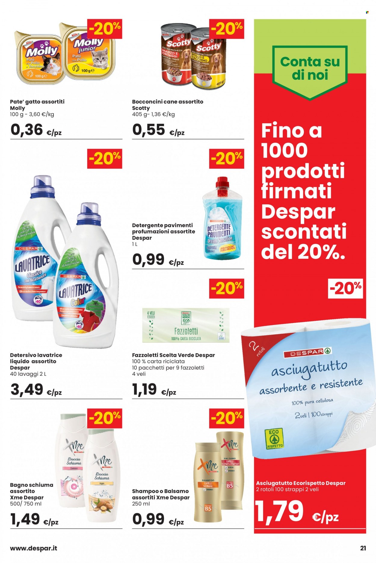 Volantino Despar - 21/4/2022 - 4/5/2022. Pagina 21