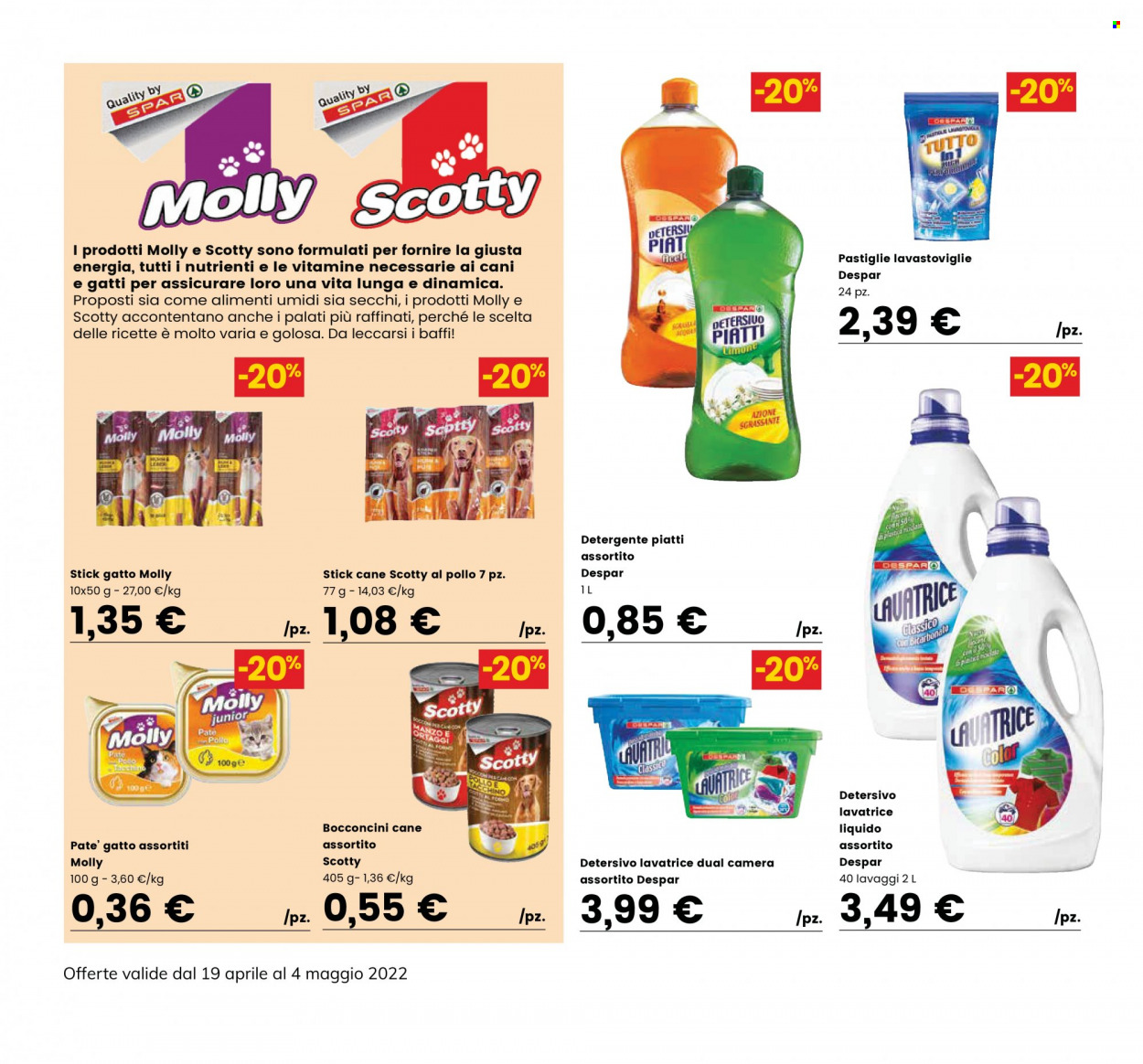 Volantino Despar - 19/4/2022 - 4/5/2022. Pagina 14