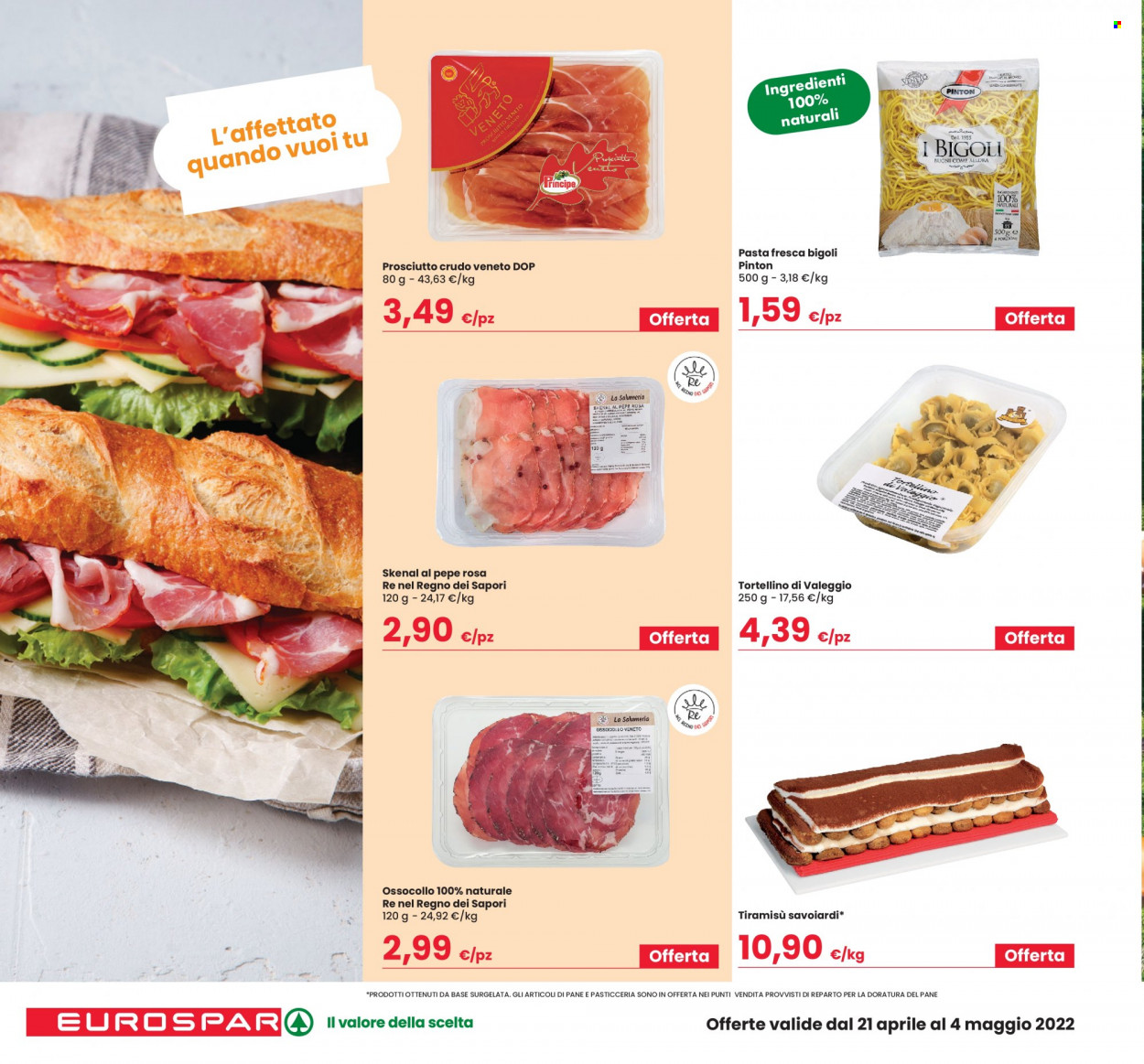 Volantino Eurospar - 21/4/2022 - 4/5/2022. Pagina 4