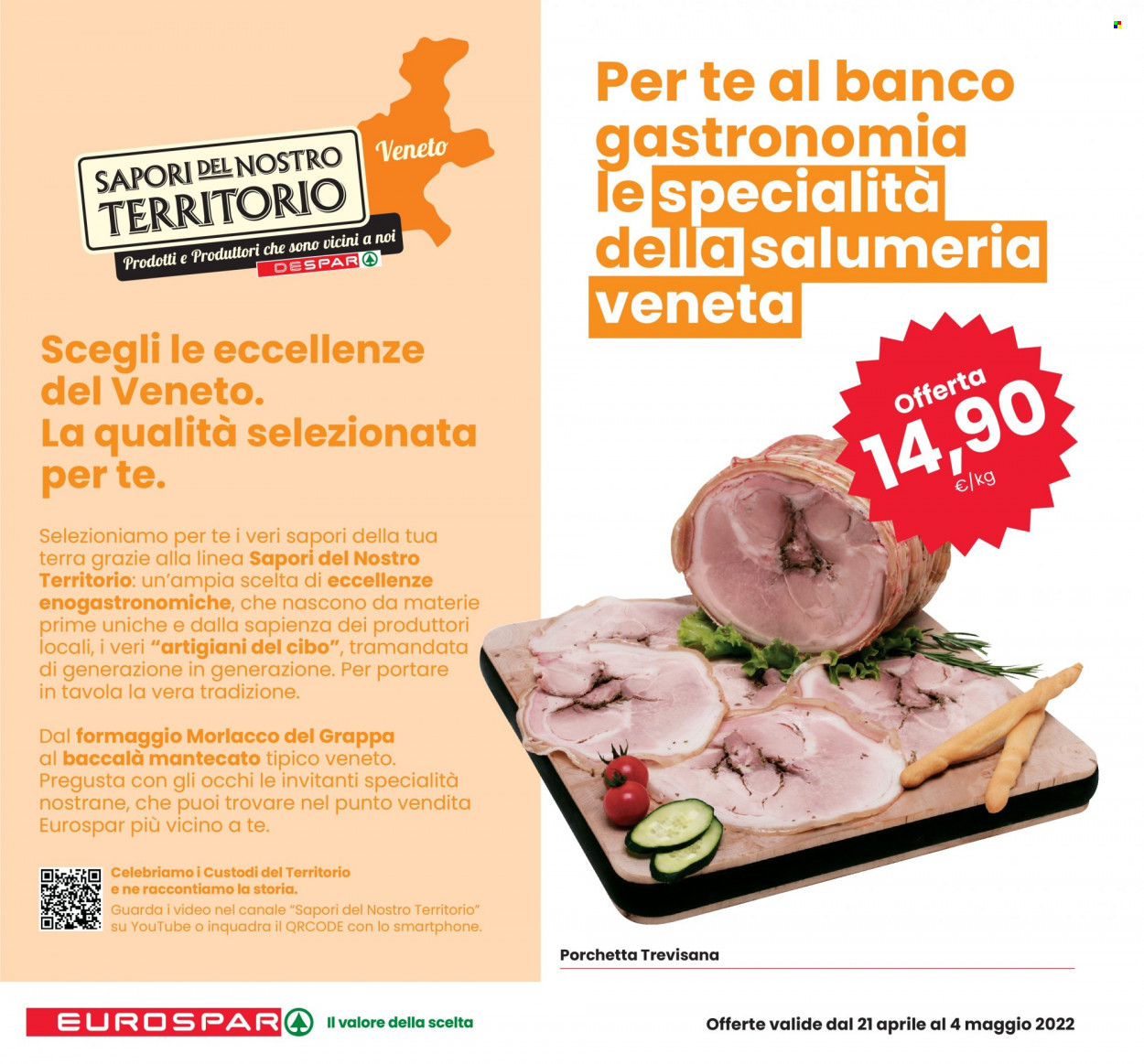 Volantino Eurospar - 21/4/2022 - 4/5/2022. Pagina 6