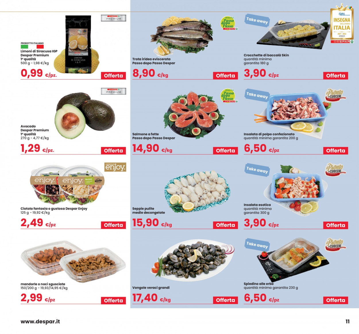 Volantino Eurospar - 21/4/2022 - 4/5/2022. Pagina 11