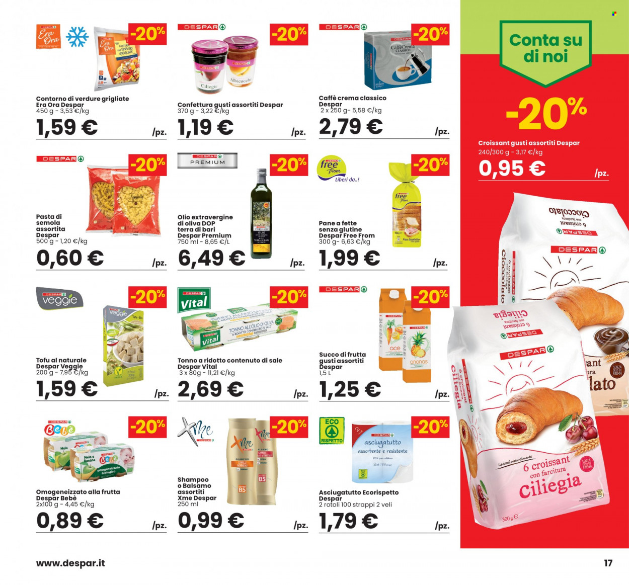Volantino Eurospar - 21/4/2022 - 4/5/2022. Pagina 17