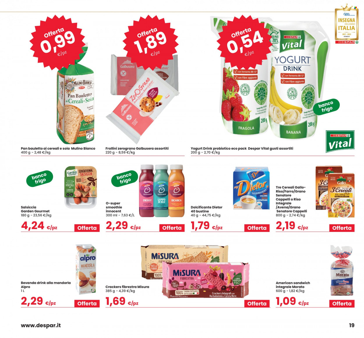 Volantino Eurospar - 21/4/2022 - 4/5/2022. Pagina 19