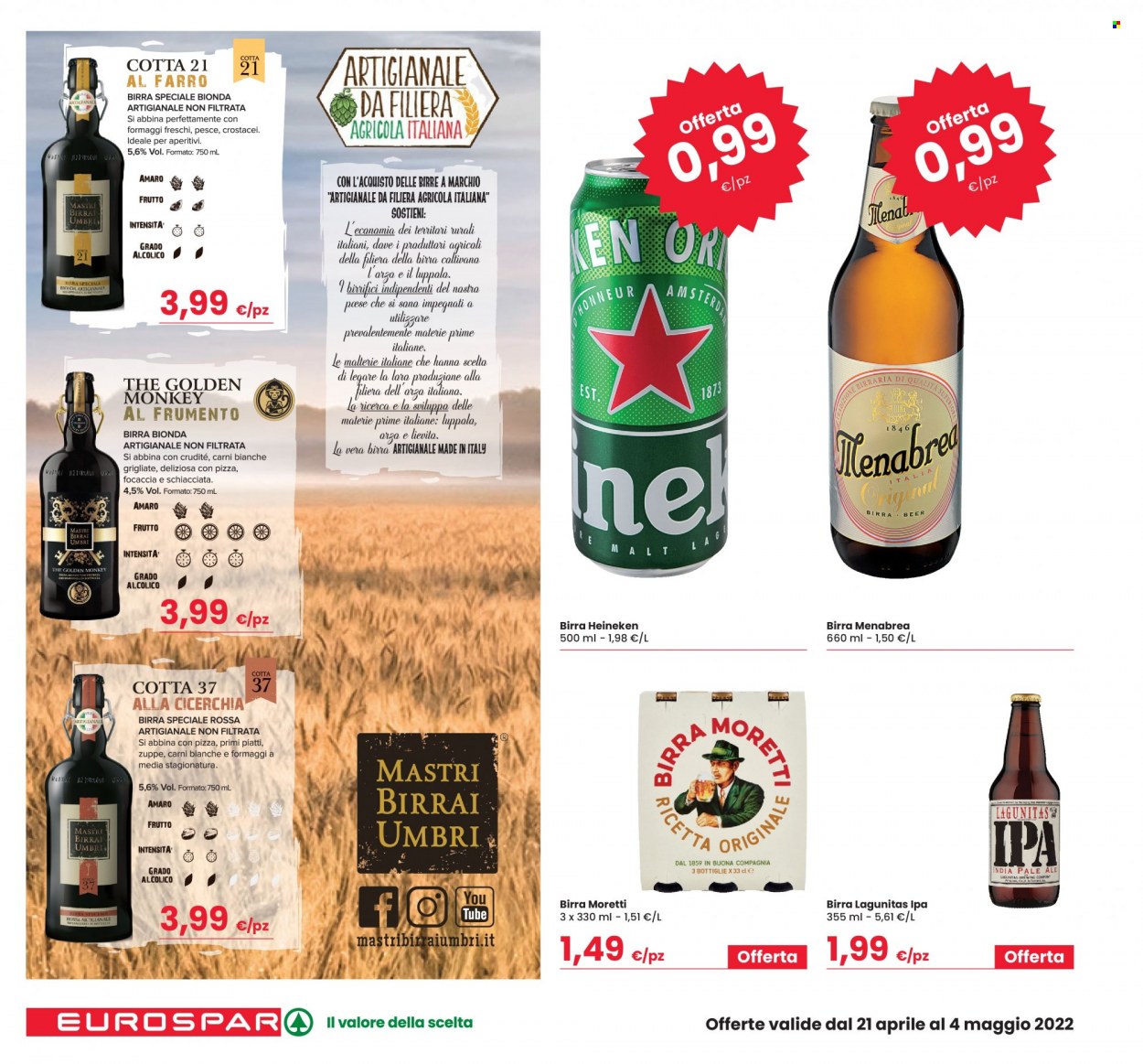 Volantino Eurospar - 21/4/2022 - 4/5/2022. Pagina 22