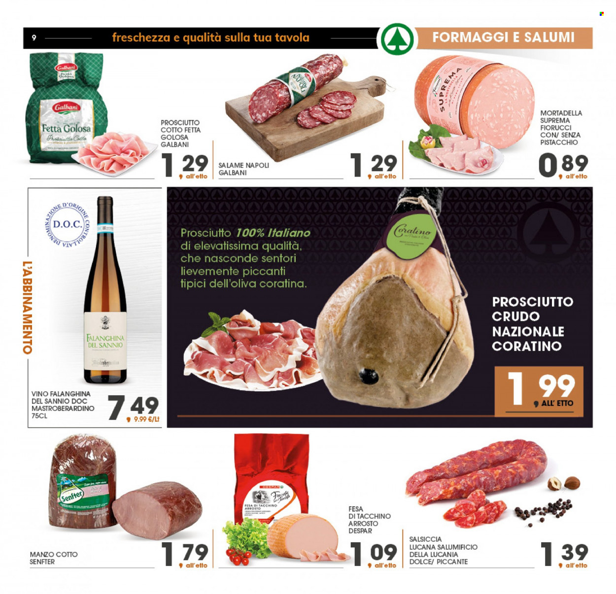 Volantino Eurospar - 21/4/2022 - 1/5/2022. Pagina 9