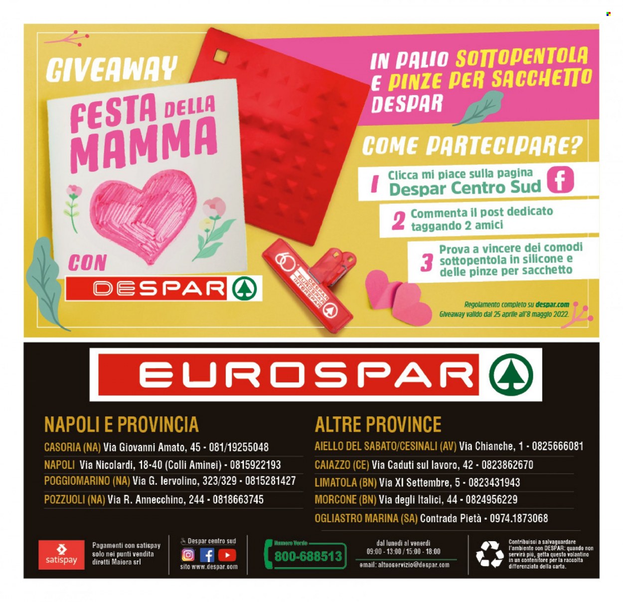 Volantino Eurospar - 21/4/2022 - 1/5/2022. Pagina 20