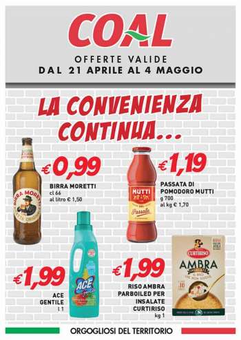 Volantino COAL - 21/4/2022 - 4/5/2022.